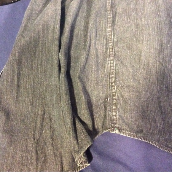 Tommy Hilfiger mens denim style snap button shirt size XXL - Picture 9 of 9